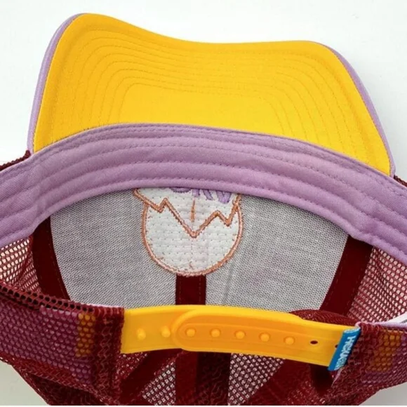 Hoka One One Trail Trucker Hat Purple Colorblock - Picture 5 of 6